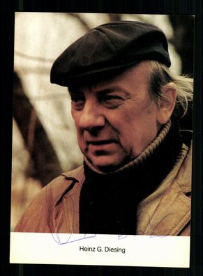 Heinz G. Diesing Autogrammkarte Original Signiert + F 9287