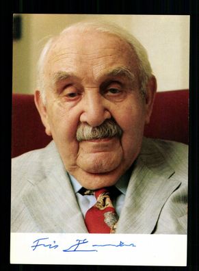 Fritz Eckert Rüdel Autogrammkarte Original Signiert + F 9340
