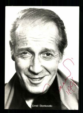 Ernst Stankovski Rüdel Autogrammkarte Original Signiert + F 9361