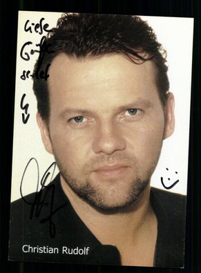 Christian Rudolf Autogrammkarte Original Signiert + F 9408