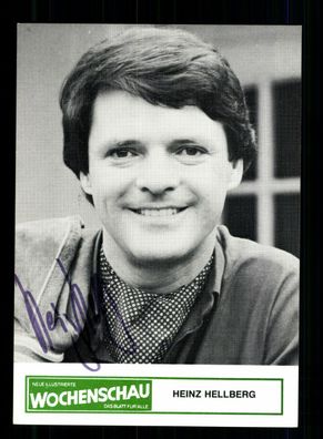 Heinz Hellberg Autogrammkarte Original Signiert + F 9836