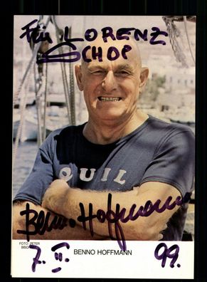 Benno Hoffmann Autogrammkarte Original Signiert + F 10317