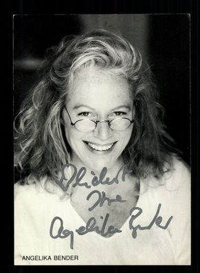 Angelika Bender Rüdel Autogrammkarte Original Signiert + F 10449