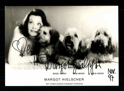 Hargot Hielscher Rüdel Autogrammkarte Original Signiert + F 10689