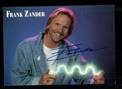 Frank Zander Autogrammkarte Original Signiert + F 10753