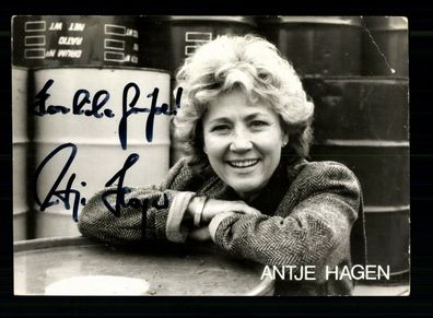 Antje Hagen Rüdel Autogrammkarte Original Signiert + F 10770