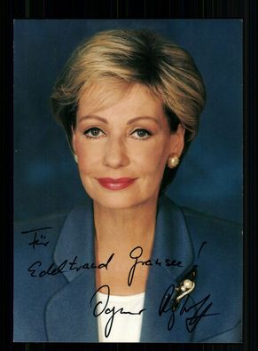Dagmar Berghoff Rüdel Autogrammkarte Original Signiert + F 8048