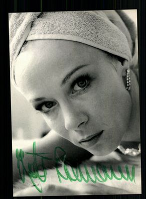 Katja Riemann Rüdel Autogrammkarte Original Signiert + F 8153