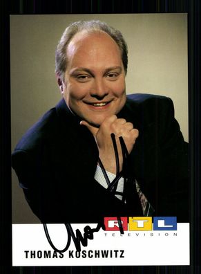 Thomas Koschwitz RTL Autogrammkarte Original Signiert + F 8286
