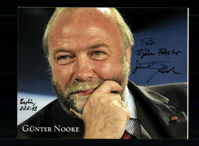 Günter Nooke Autogrammkarte Original Signiert + F 8509