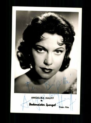 Angelika Hauff Autogrammkarte Original Signiert + F 8839