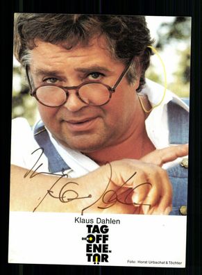 Klaus Dahlen Autogrammkarte Original Signiert + F 9055