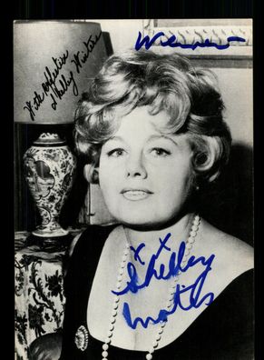 Shelley Winters Autogrammkarte Original Signiert + F 9059