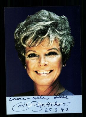 Grit Boettcher Autogrammkarte Original Signiert + F 9323