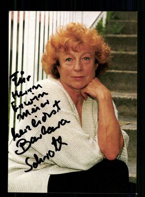 Barbara Schroth Autogrammkarte Original Signiert + F 9971
