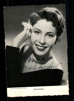 Doris Kirchner WS-Druck Autogrammkarte Original Signiert + F 10122