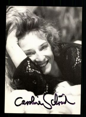 Caroline Schröder Autogrammkarte Original Signiert + F 10206