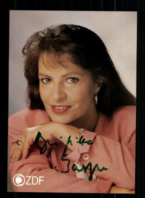 Brigitte Bastgen ZDF Autogrammkarte Original Signiert + F 10239