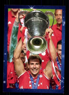 Leon Goretzka Autogrammkarte FC Bayern München Championsleaque Sieger 2020
