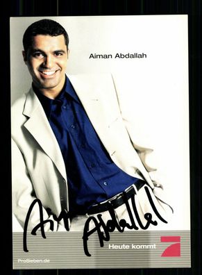 Aiman Abdallah Galileo Autogrammkarte Original Signiert + F 10359