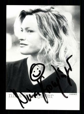 Nina Kronjäger Autogrammkarte Original Signiert + F 10424