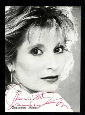 Susanne Uhlen Autogrammkarte Original Signiert + F 10591
