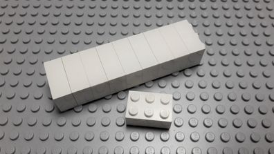 Lego 10 Basic Steine 2x3 hoch Weiß 3002 Set 5580 3585 10234 10224