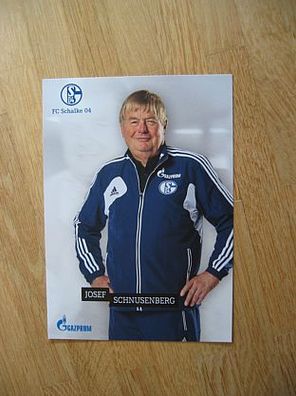 FC Schalke 04 Josef Schnusenberg - Autogrammkarte!!!