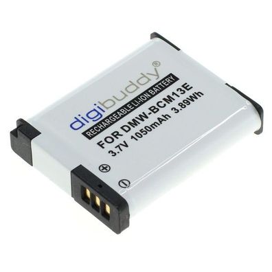 digibuddy - Ersatzakku kompatibel zu Panasonic DMW-BCM13 - 3,7 Volt 1050mAh Li-Ion