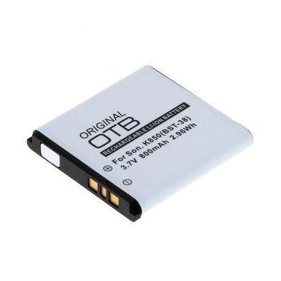 OTB - Ersatzakku - Sony Ericsson BST-38 / C510 - 3,7 Volt 800mAh Li-Ion