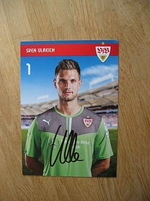 VfB Stuttgart Saison 13/14 Sven Ulreich - handsigniertes Autogramm!!!