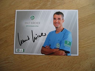 DFB Bundesligaschiedsrichter Knut Kircher - handsigniertes Autogramm!!!