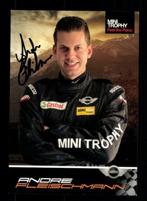 Andre Fleischmann Autogrammkarte Original Signiert Motorsport