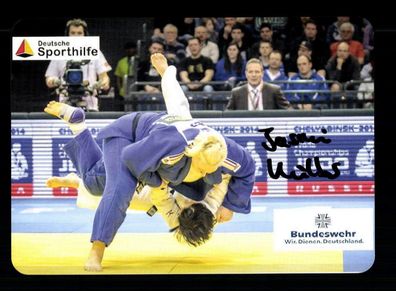 Jasmin Külbs Autogrammkarte Original Signiert Judo