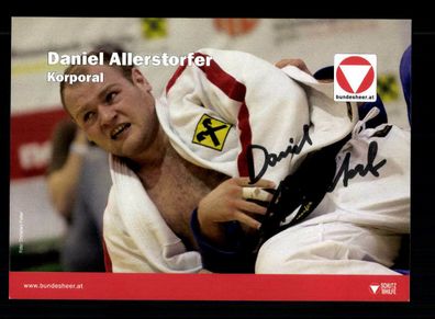 Daniel Allerstorfer Autogrammkarte Original Signiert Judo