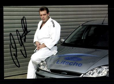 Frank Möller Autogrammkarte Original Signiert Judo