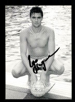Ingo Borgmann Autogrammkarte Original Signiert Wasserball