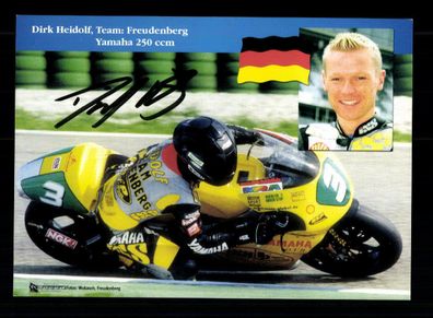 Dirk Heidolf Autogrammkarte Original Signiert Motorsport + 1