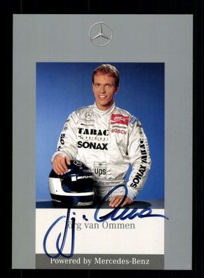 Jörg van Ommen Autogrammkarte Original Signiert Motorsport