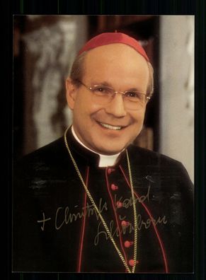 Christoph Kardinal Schönborn (1945-)Erzbischof Wien Orig Sign# BC 172583