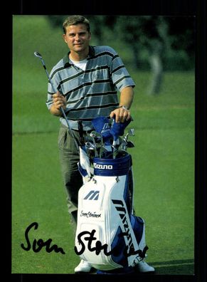 Sven Autogrammkarte Original Signiert Golf