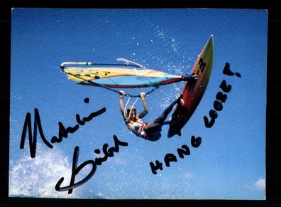 Natalie Siebel Autogrammkarte Original Signiert Windsurfen + 1