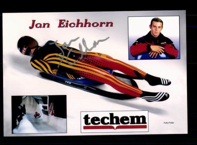 Jan Eichhorn Foto Original Signiert Rodeln
