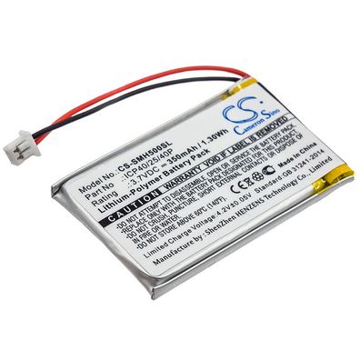 Ersatzakku - CS-SXB950SL - Sony MDR-XB950N1 / LIS1553 - 3,7 Volt 1000mAh Li-Polymer