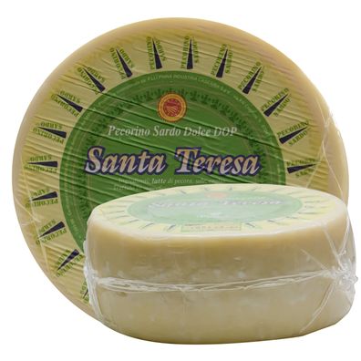Food-United Käse - Pecorino SARDO DOLCE DOP g.U. Ca. 2 KG Santa-Teresa