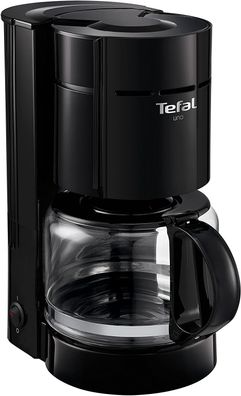 Tefal Uno CM1218 Filterkaffeemaschine 1,1 Liter 12 Tassen schwarz 800W NEU&OVP