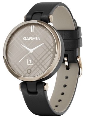 Garmin Lily Classic Damen-Smartwatch Schwarz/ Elfenbein 010-02384-B1