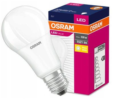 LED E27 Osram 13W cool white A100 (warmweiß 2700k)