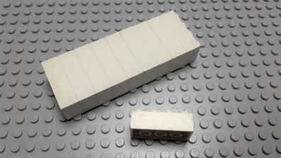 Lego 10 Basic Steine 2x4 hoch weiß 3001 Legos haben Kratzer