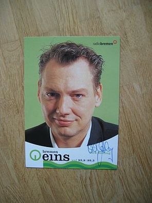 Radio Bremen Moderator Dirk Böhling - handsigniertes Autogramm!!!